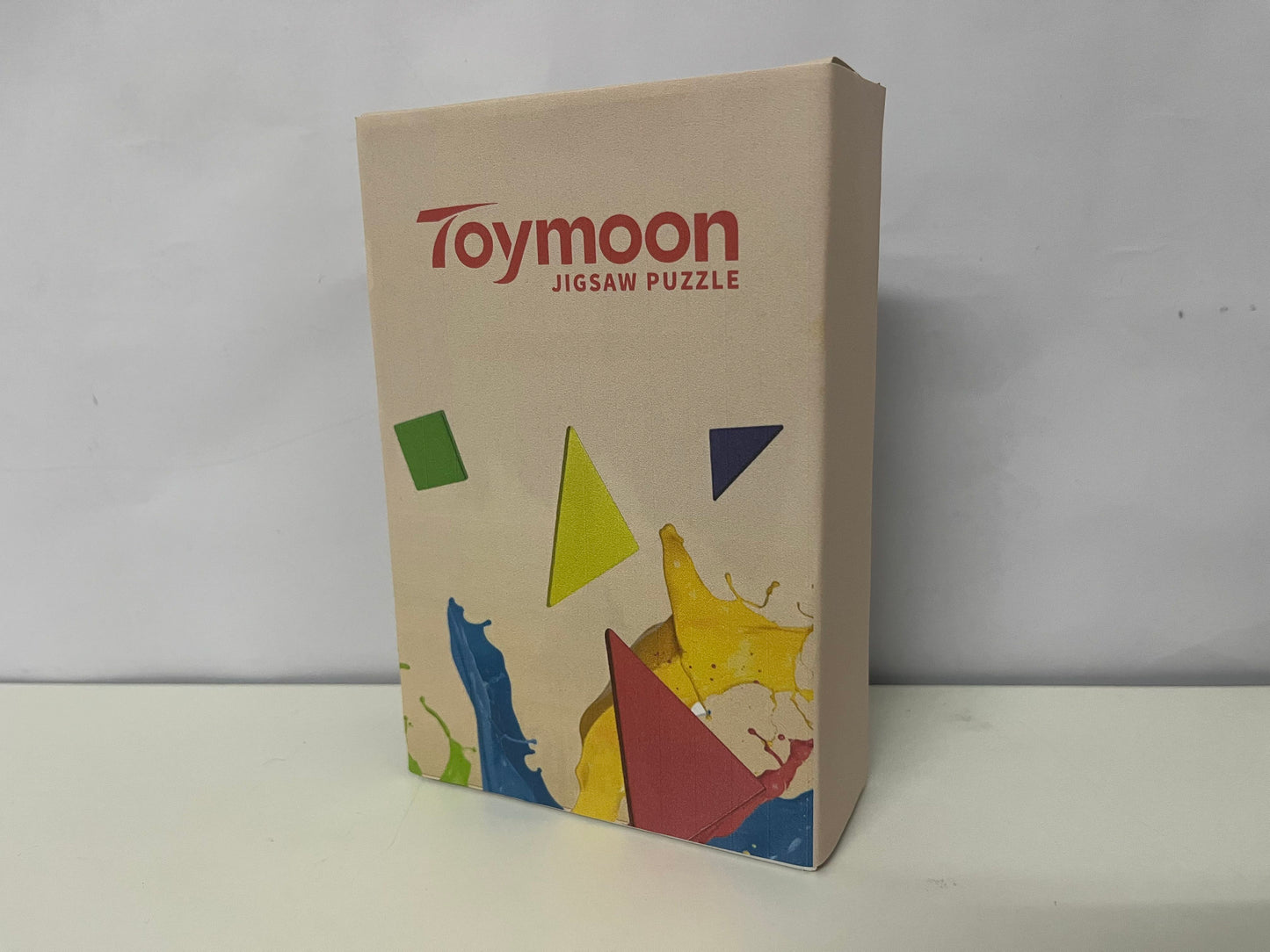 Toymoon 7-Piece Multi-Color Tangram Jigsaw Puzzle: Durable Plastic Shape-Matching Educational Toy with Portable Storage Case for Kids & Creative Play