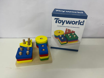 Toyworld Children’s Educational Building Blocks —— Interactive Choice for Cognitive & Hands-On Training