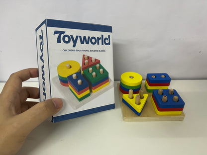 Toyworld Children’s Educational Building Blocks —— Interactive Choice for Cognitive & Hands-On Training