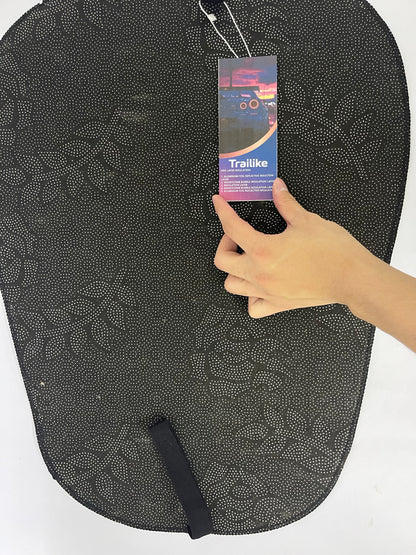 Trailike Car Seat Cushions - Cartoon Bear & Patterned Designs, Universal Fit Seat Protector for Car Interior Decoration