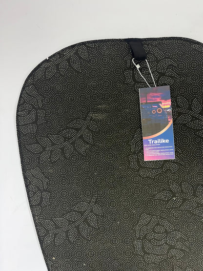 Trailike Car Seat Cushions - Cartoon Bear & Patterned Designs, Universal Fit Seat Protector for Car Interior Decoration