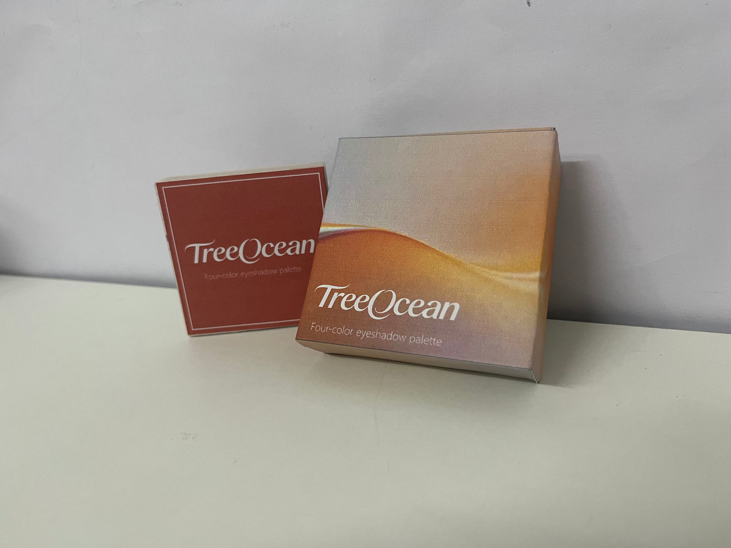 TreeOcean 3-Color Neutral Eyeshadow Palette (Shimmer/Matte)