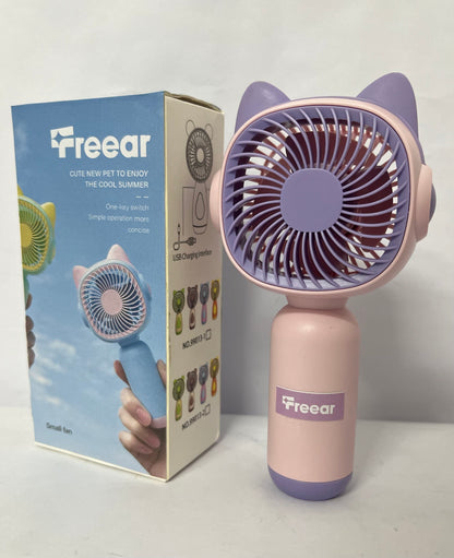 Treear Electric fans Cute Pet Handheld Fan: Cute Companion, Cool Summer