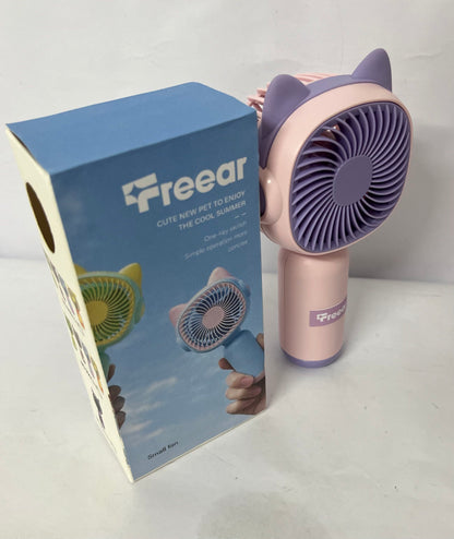 Treear Electric fans Cute Pet Handheld Fan: Cute Companion, Cool Summer