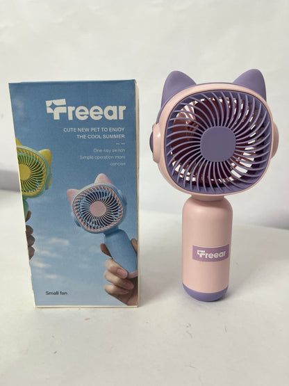 Treear Electric fans Cute Pet Handheld Fan: Cute Companion, Cool Summer