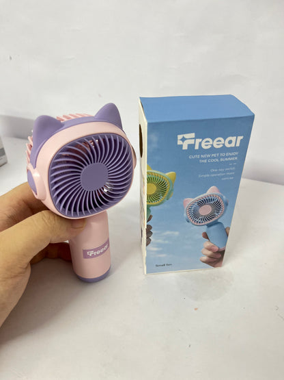 Treear Electric fans Cute Pet Handheld Fan: Cute Companion, Cool Summer