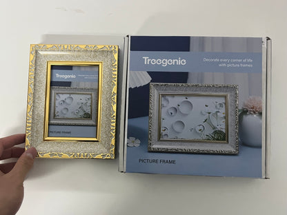 【Treegenie Vintage Embossed Photo Frame】—— Timeless Elegance for Cherished Memories