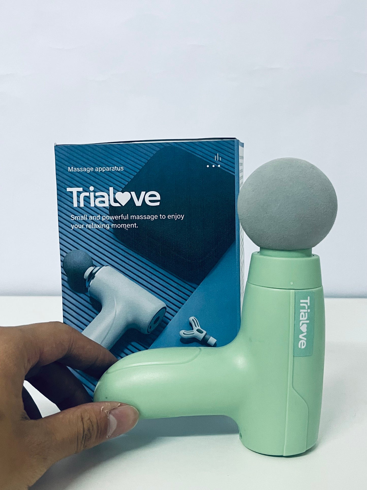 Trialove Massage apparatus Mini Fascia Gun Compact & Powerful Deep Relaxation A Muscle Soothing Essential for Sports and Daily Life