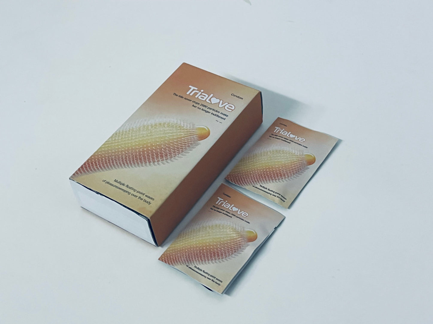 Trialove Textured Condoms Multiple Stimulation Safe Protection A Pleasurable Choice for Intimate Moments