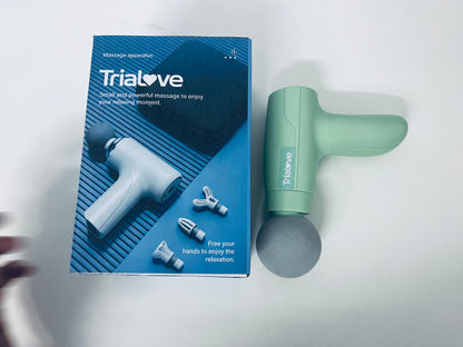 Trialove Massage apparatus Mini Fascia Gun Compact & Powerful Deep Relaxation A Muscle Soothing Essential for Sports and Daily Life