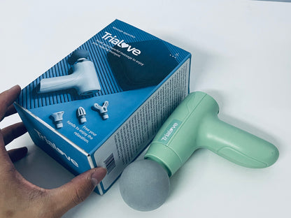 Trialove Massage apparatus Mini Fascia Gun Compact & Powerful Deep Relaxation A Muscle Soothing Essential for Sports and Daily Life