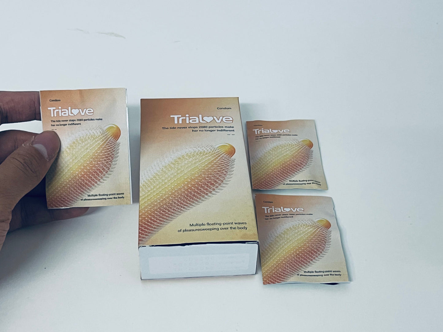 Trialove Textured Condoms Multiple Stimulation Safe Protection A Pleasurable Choice for Intimate Moments