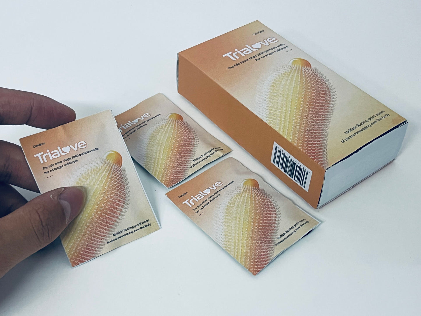 Trialove Textured Condoms Multiple Stimulation Safe Protection A Pleasurable Choice for Intimate Moments