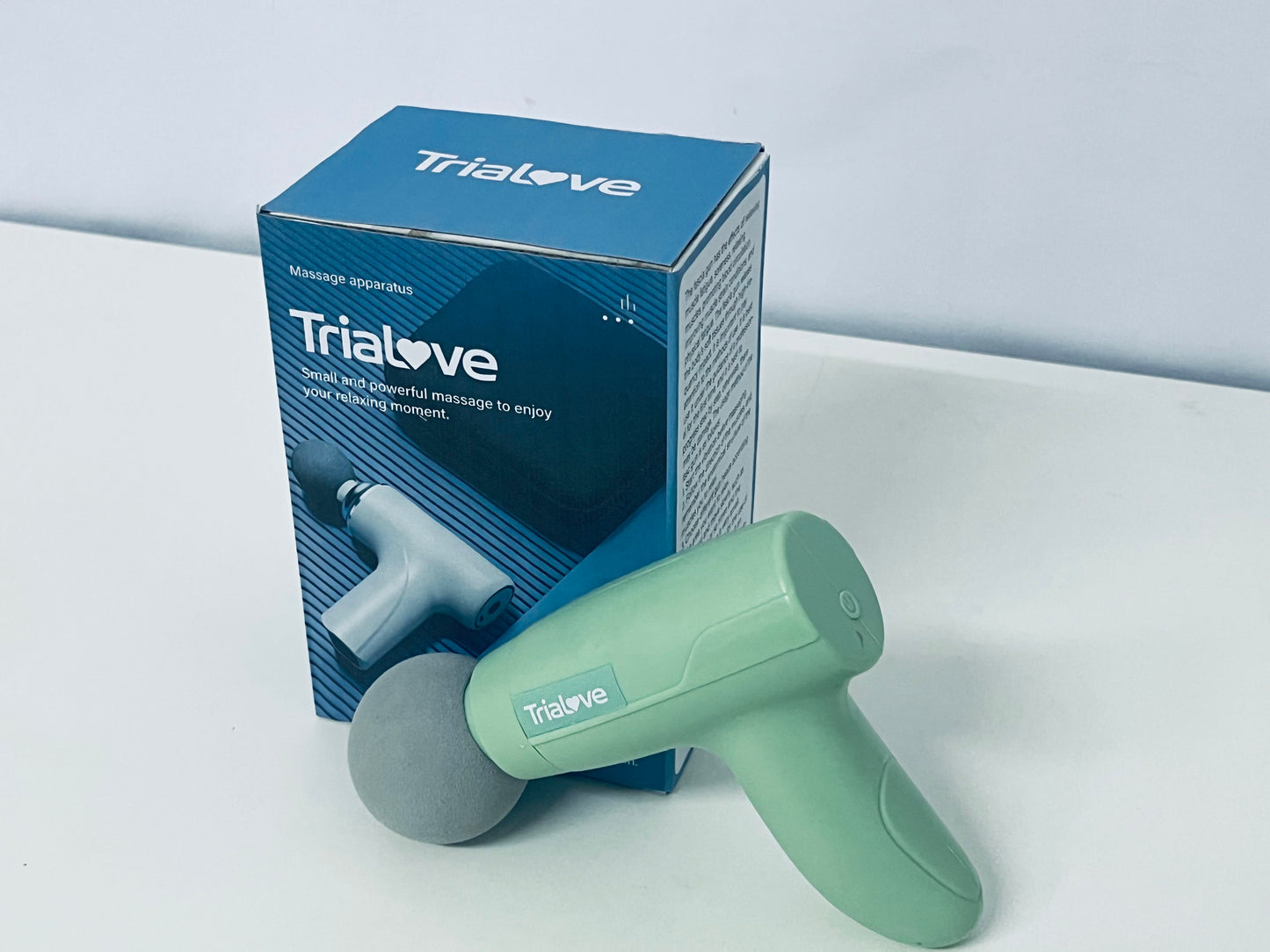 Trialove Massage apparatus Mini Fascia Gun Compact & Powerful Deep Relaxation A Muscle Soothing Essential for Sports and Daily Life