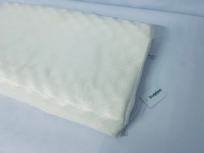 Trulylove Latex Pillow,Neck Support Bed Pillows with Removable Comfort Pillowcase,Latex Pillow for Side, Back and Stomach Sleeping