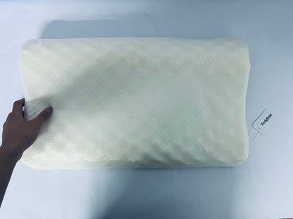 Trulylove Latex Pillow,Neck Support Bed Pillows with Removable Comfort Pillowcase,Latex Pillow for Side, Back and Stomach Sleeping
