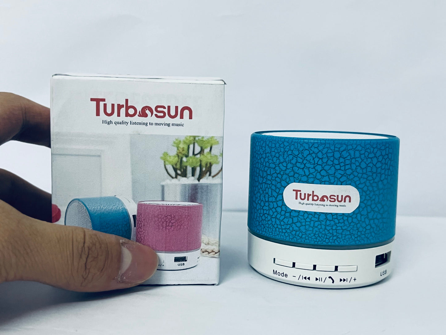 Turbosun Portable Bluetooth Speakers, IPX7 Waterproof Wireless Outdoor Speaker with 24W Loud Stereo Sound And Bluetooth 5.3, Deep Bass, 30H Playtime for Home, Party
