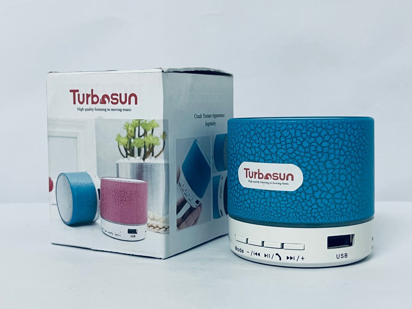 Turbosun Portable Bluetooth Speakers, IPX7 Waterproof Wireless Outdoor Speaker with 24W Loud Stereo Sound And Bluetooth 5.3, Deep Bass, 30H Playtime for Home, Party