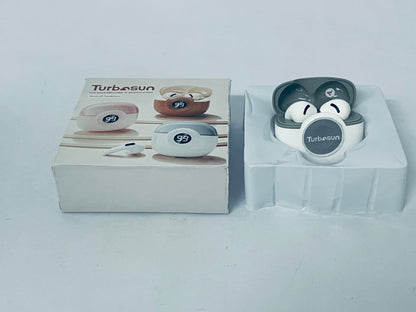 Turbosun Wireless Bluetooth Earbuds | 18 Hours of Battery Life | Apple & Android Compatibility | Built-in Microphone