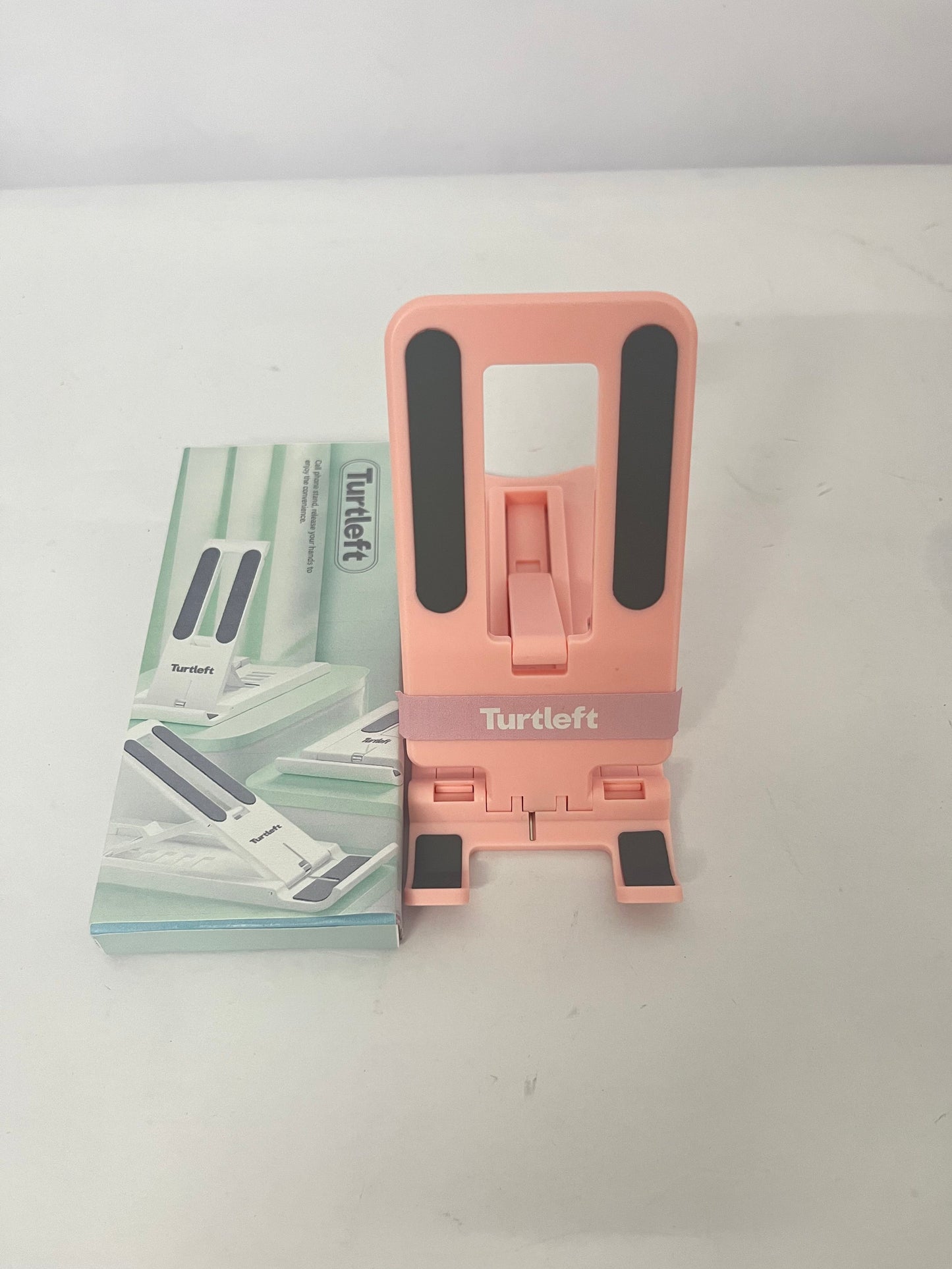Turtleft Sturdy Desktop Folding Stand 3pcs Mobile Phone Holders for Office Bedroom