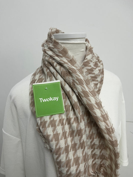 【Twokay Scarfs】—— Stylish & Comfortable Houndstooth Scarf