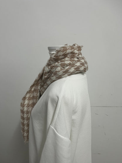 【Twokay Scarfs】—— Stylish & Comfortable Houndstooth Scarf