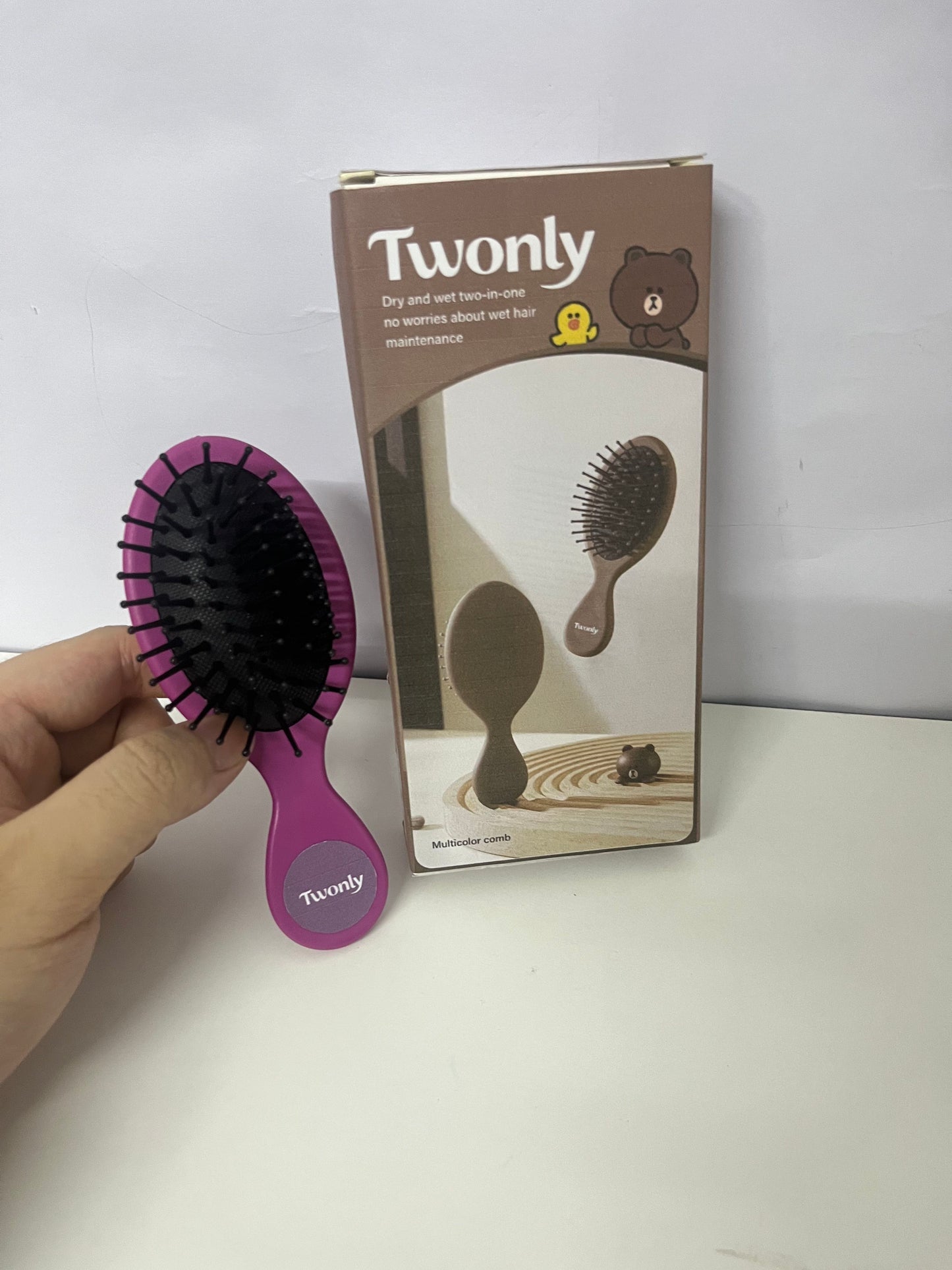 【Twonly Comb】—— Versatile & Cute Daily Hair Care Tool
