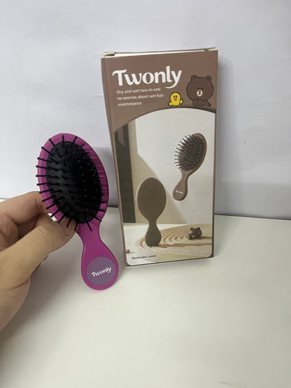 【Twonly Comb】—— Versatile & Cute Daily Hair Care Tool