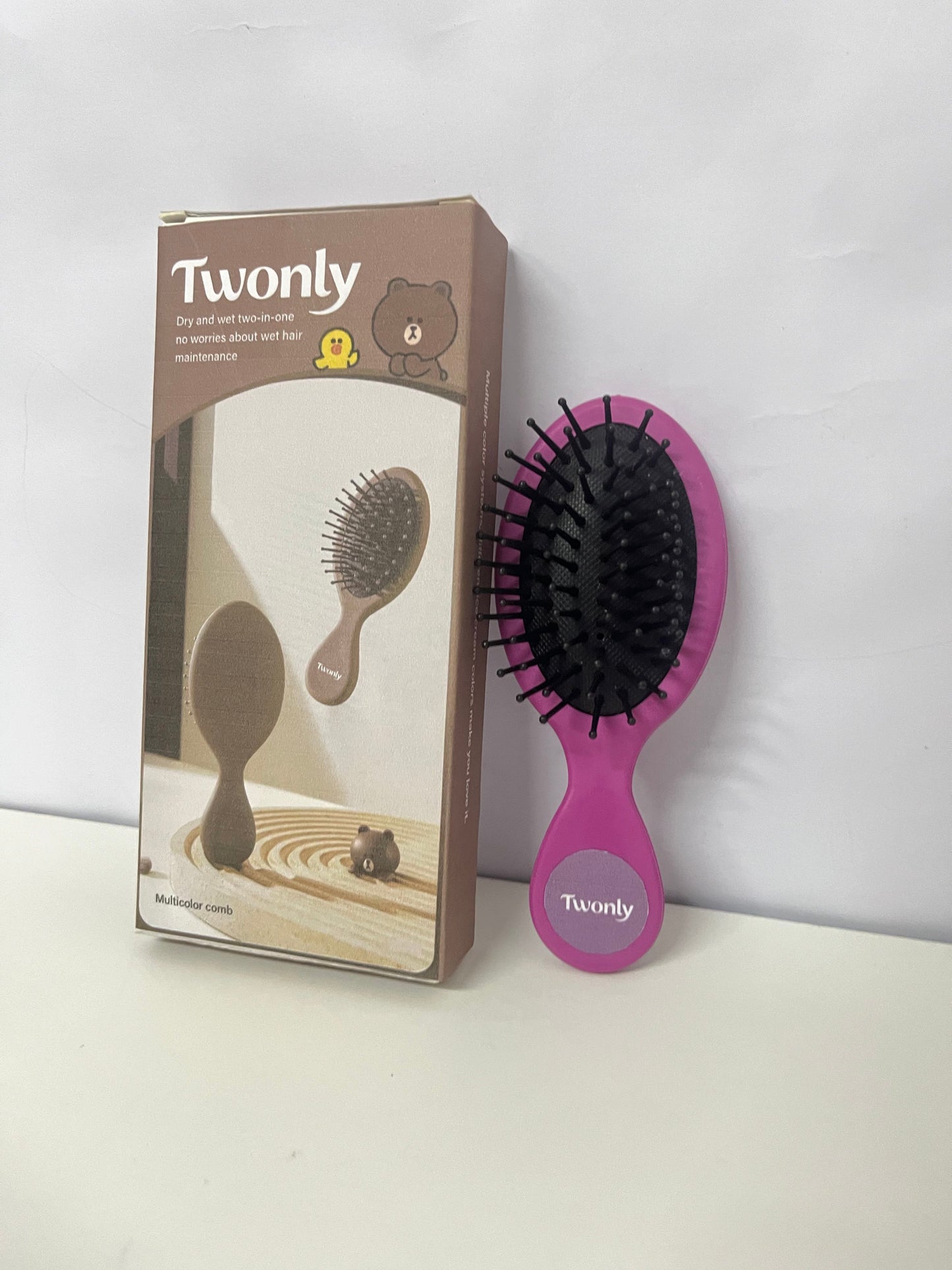 【Twonly Comb】—— Versatile & Cute Daily Hair Care Tool