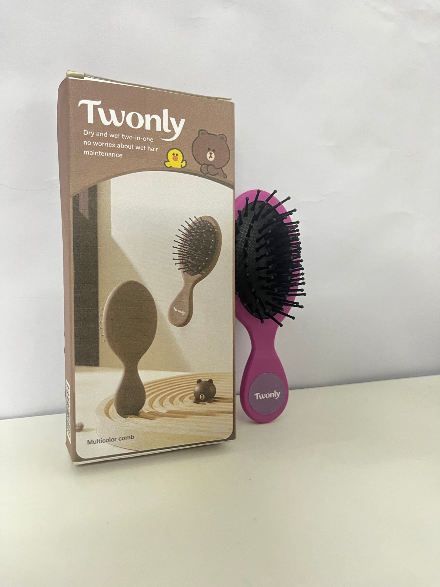 【Twonly Comb】—— Versatile & Cute Daily Hair Care Tool