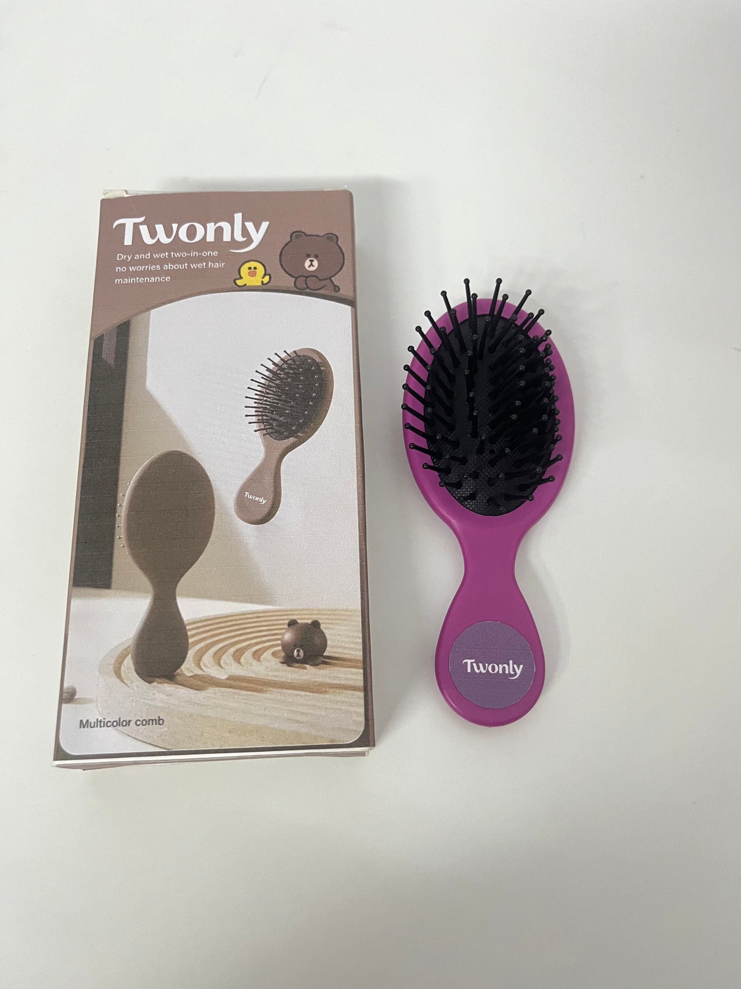 【Twonly Comb】—— Versatile & Cute Daily Hair Care Tool