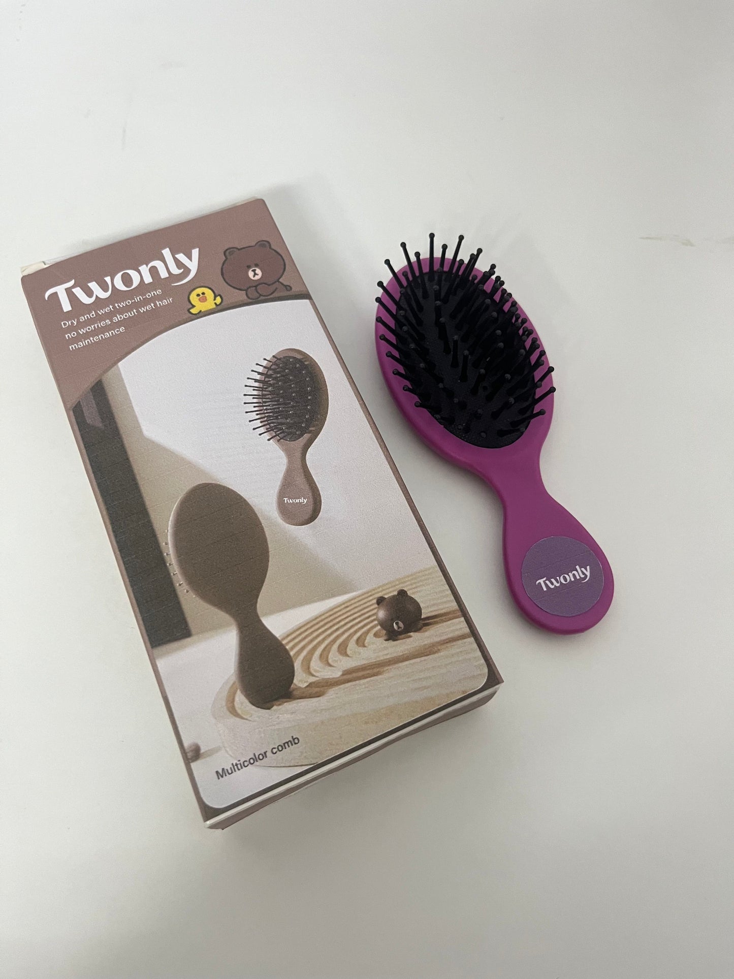 【Twonly Comb】—— Versatile & Cute Daily Hair Care Tool