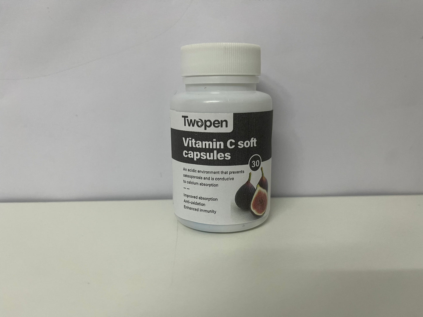 Twopen Fig-Flavored Vitamin C Soft Capsules: Daily Nutritional Supply with Triple Care