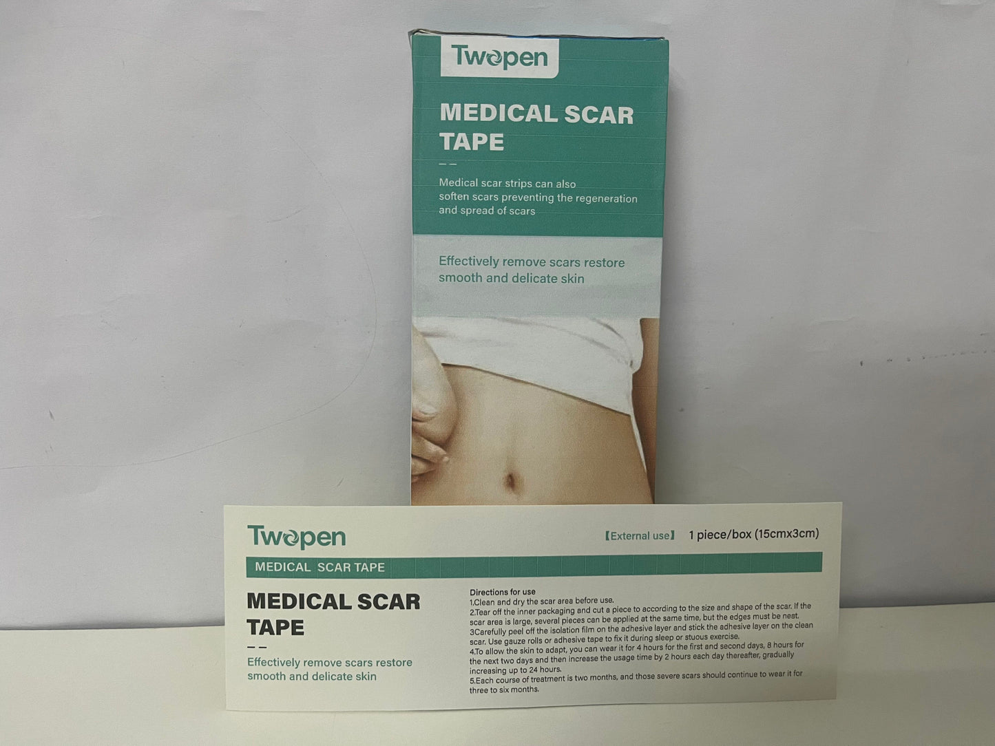 Twopen Medical Scar Tape: A Postoperative Scar Repair Tool for Fading & Preventing Regeneration