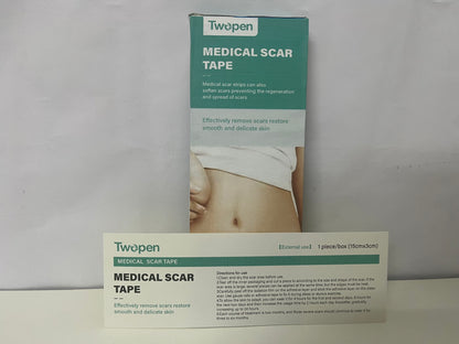 Twopen Medical Scar Tape: A Postoperative Scar Repair Tool for Fading & Preventing Regeneration