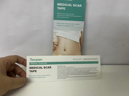 Twopen Medical Scar Tape: A Postoperative Scar Repair Tool for Fading & Preventing Regeneration