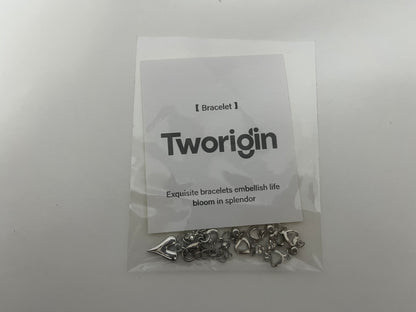 Tworigin Heart-Stitched Bracelet A Sweet & Cool Essential for Daily Outfit Embellishment