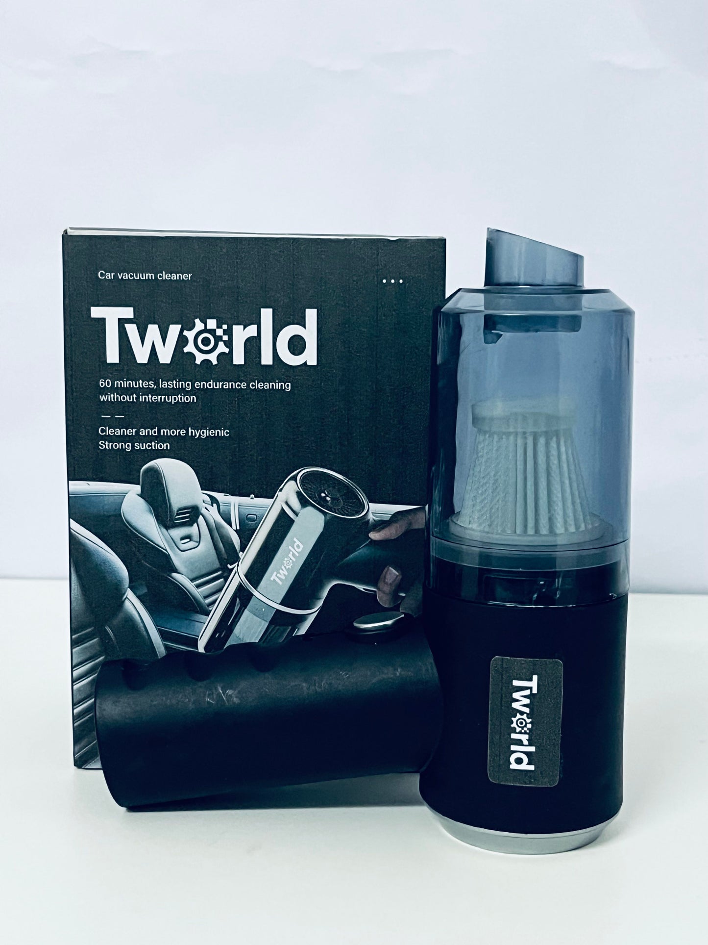 【Tworld Electric Car Vacuum Cleaner】—— Portable & Efficient Tool for In-Car Cleaning