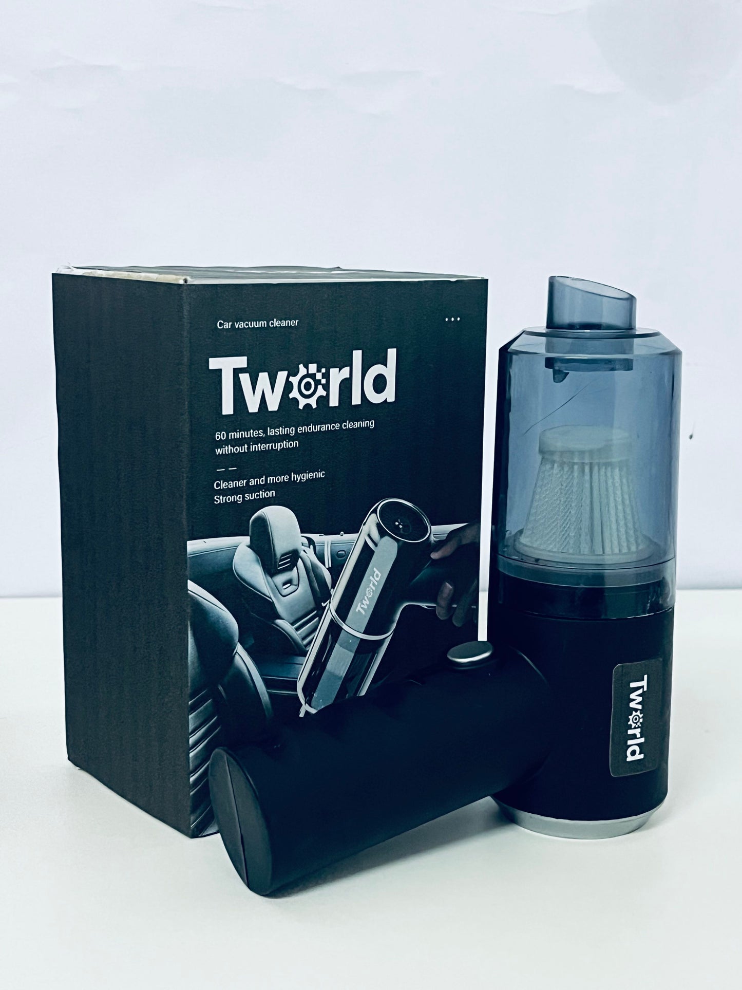 【Tworld Electric Car Vacuum Cleaner】—— Portable & Efficient Tool for In-Car Cleaning
