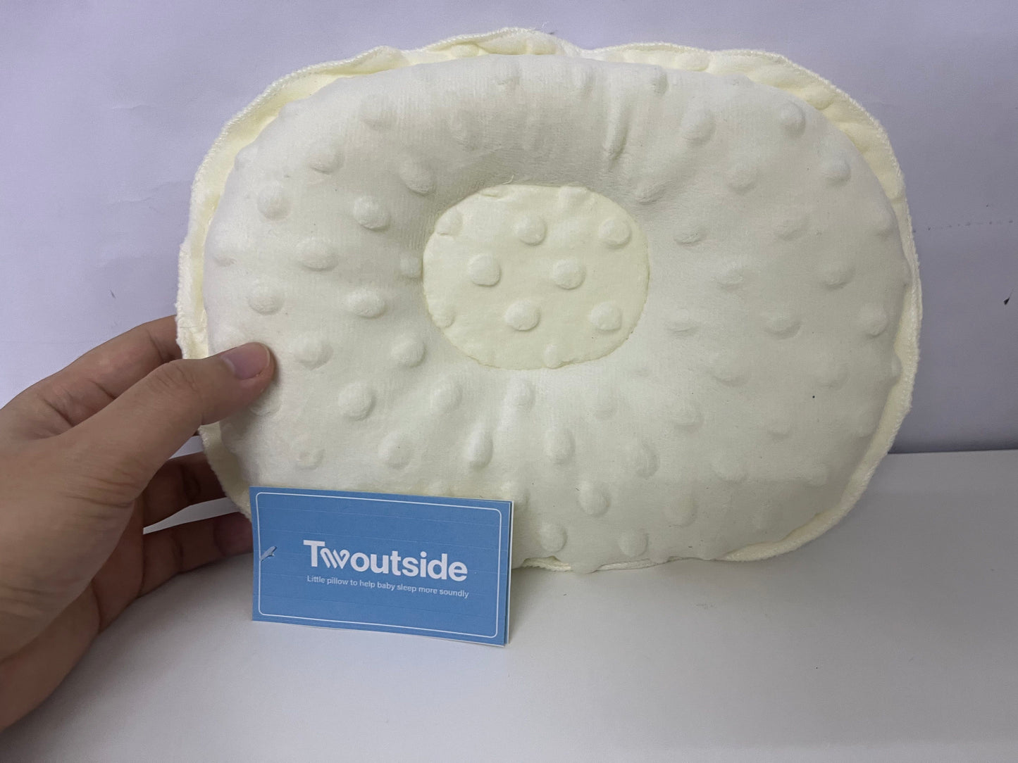 Twoutside Baby Circular Comfort Pillow A Cozy Essential for Helping Babies Sleep Soundly
