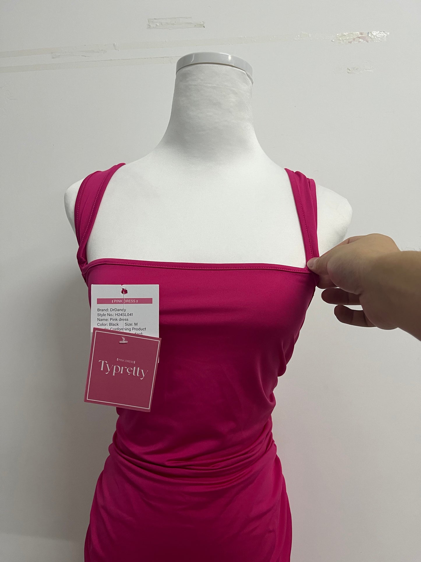 Typretty 2025 Women Spring Summer Sleeveless Backless Dress Sexy Mini Bodycon Square Neck Prom Party Cocktail Graduation Dress