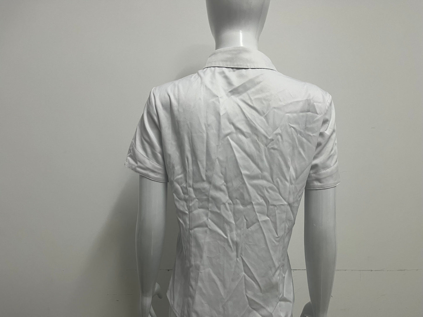 [UFOLAND Shirts]——UFOLAND 100% Cotton Short-Sleeve White Shirt | Versatile Essential for Work & Daily Wear