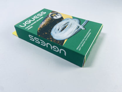 UGUESS PVC Hose Tube,4mm(0.15") ID x 6mm(0.23") OD 3 Meter 9.8ft Clear Vinyl Tubing,Plastic Flexible Water Pipe