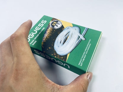 UGUESS PVC Hose Tube,4mm(0.15") ID x 6mm(0.23") OD 3 Meter 9.8ft Clear Vinyl Tubing,Plastic Flexible Water Pipe