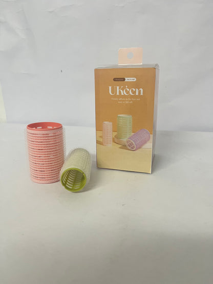 UKeen Non-electric hair rollers Set Hair Rollers Curlers Bangs Self-Adhesive Hair Volume Hair Curling Tool For Women Girls Makeup Tools