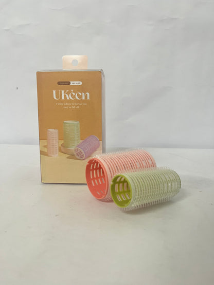 UKeen Non-electric hair rollers Set Hair Rollers Curlers Bangs Self-Adhesive Hair Volume Hair Curling Tool For Women Girls Makeup Tools