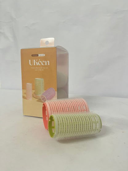 UKeen Non-electric hair rollers Set Hair Rollers Curlers Bangs Self-Adhesive Hair Volume Hair Curling Tool For Women Girls Makeup Tools