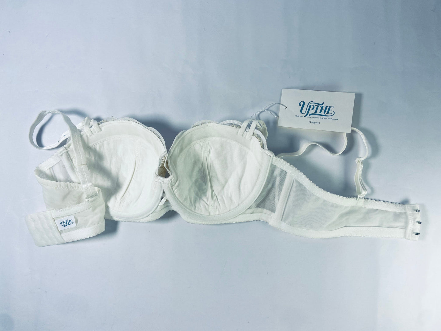 UPTHE Sexy Lace Underwear for Women Plus Size Push Up Bra Full Coverage Underwire Bra