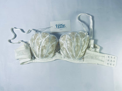 UPTHE Sexy Lace Underwear for Women Plus Size Push Up Bra Full Coverage Underwire Bra