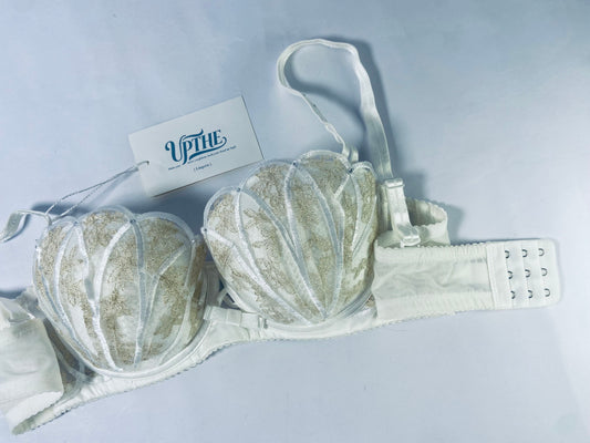 UPTHE Sexy Lace Underwear for Women Plus Size Push Up Bra Full Coverage Underwire Bra